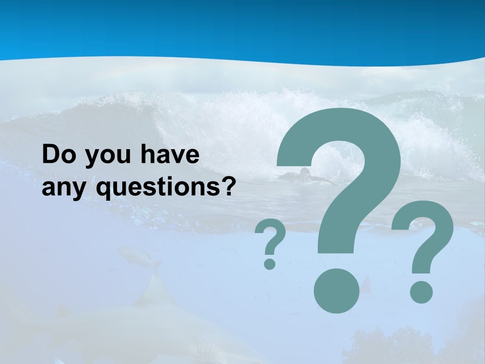 Sport Predator Surfing PowerPoint Template