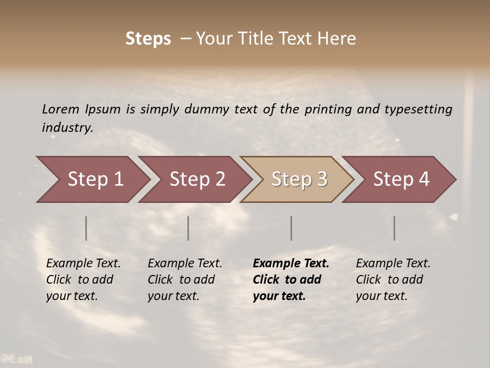 Fetus Ultra Smile PowerPoint Template