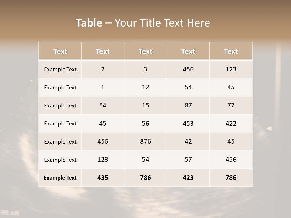 Fetus Ultra Smile PowerPoint Template