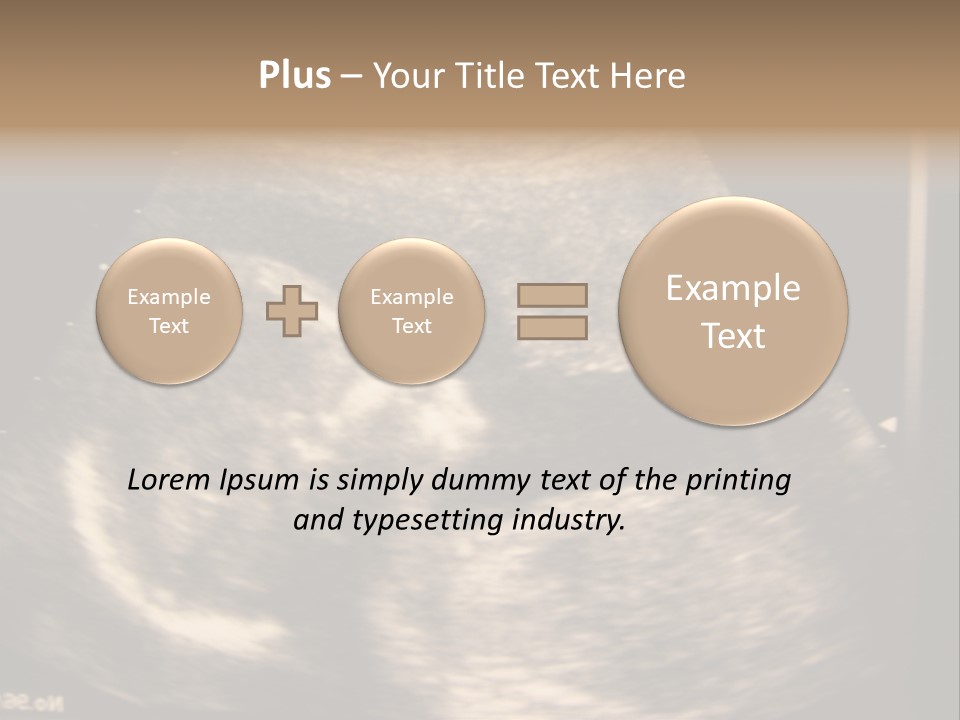 Fetus Ultra Smile PowerPoint Template
