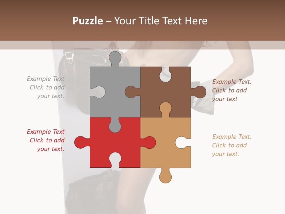 Hat Fashion Happiness PowerPoint Template