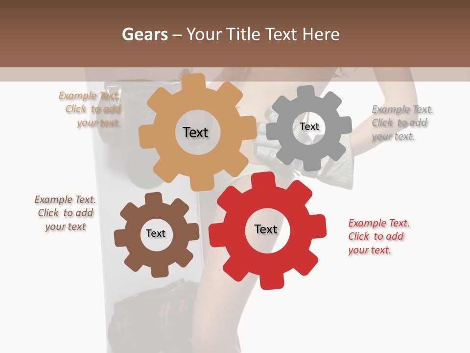 Hat Fashion Happiness PowerPoint Template