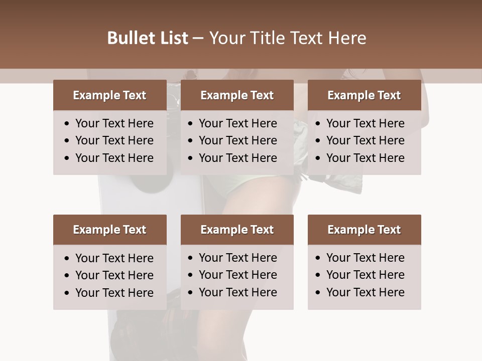 Hat Fashion Happiness PowerPoint Template