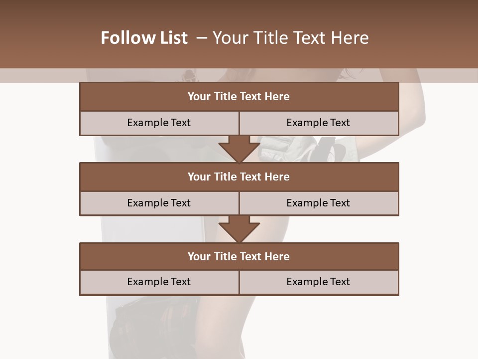 Hat Fashion Happiness PowerPoint Template