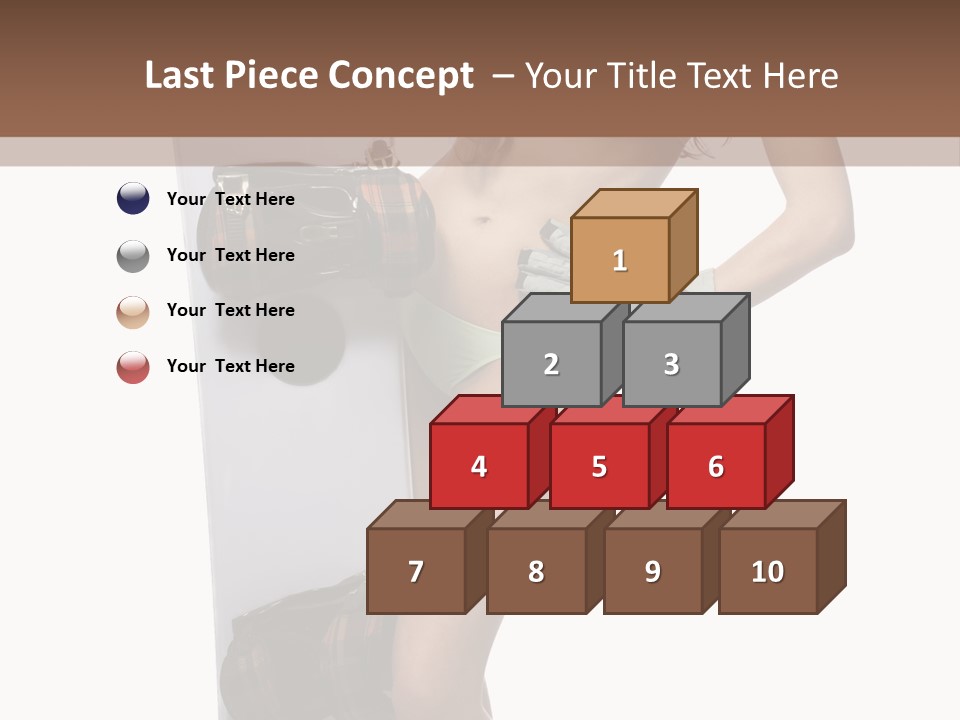 Hat Fashion Happiness PowerPoint Template