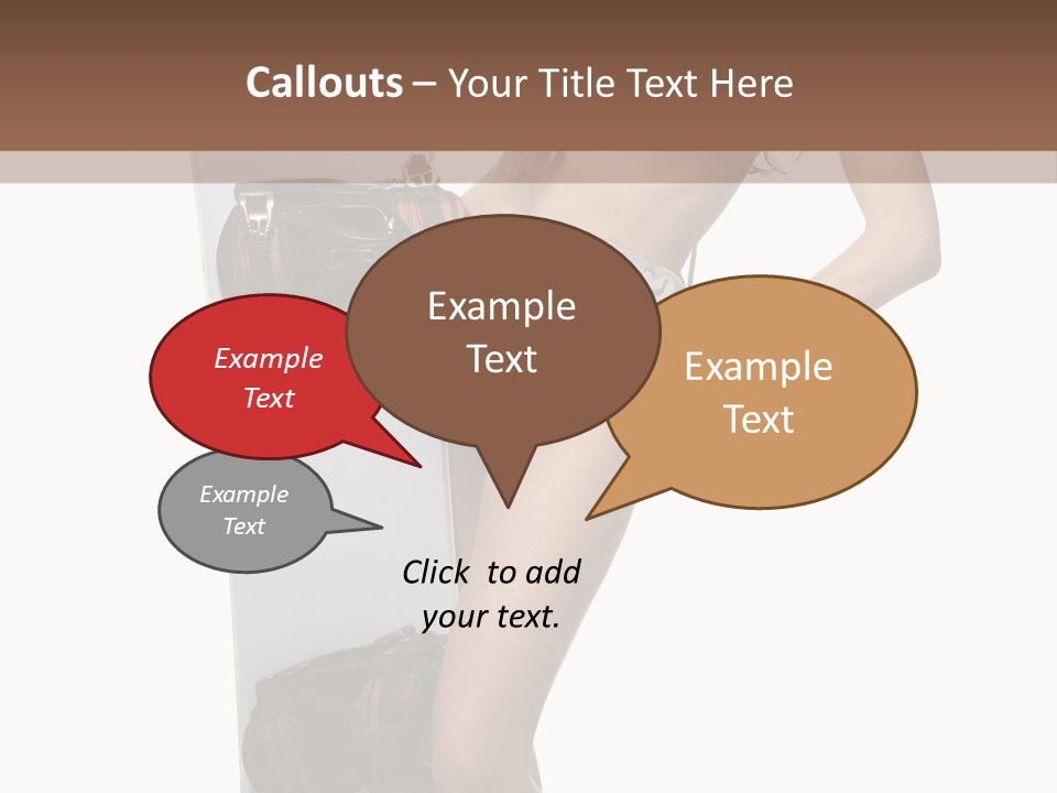 Hat Fashion Happiness PowerPoint Template