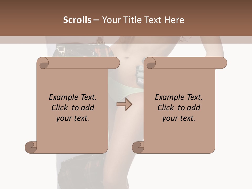 Hat Fashion Happiness PowerPoint Template