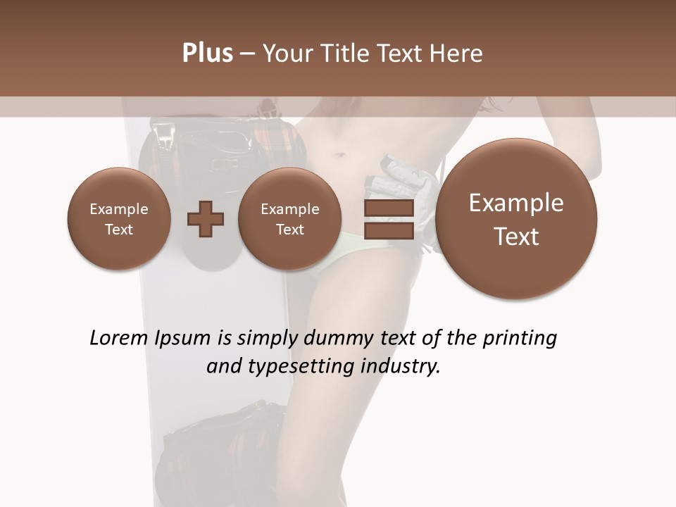 Hat Fashion Happiness PowerPoint Template