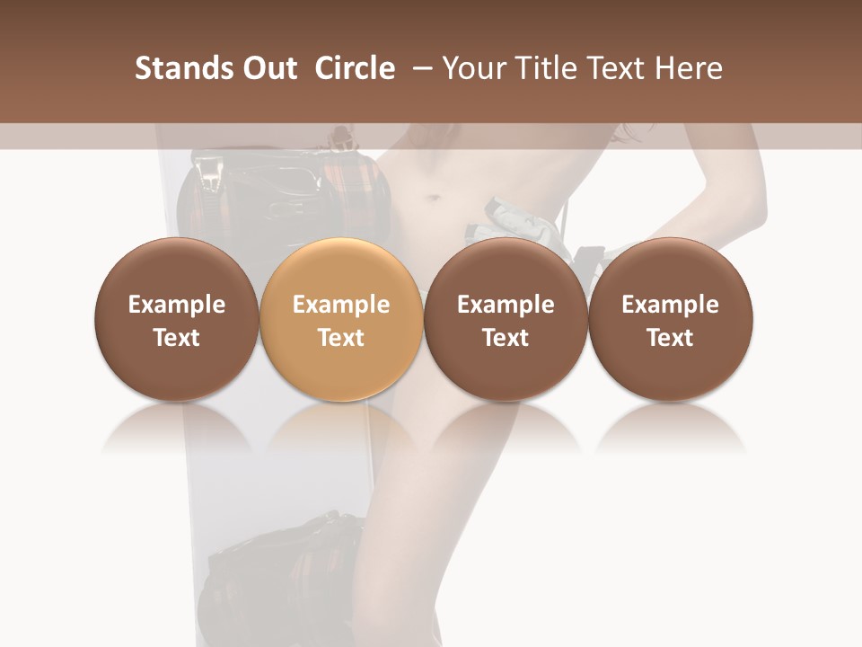 Hat Fashion Happiness PowerPoint Template