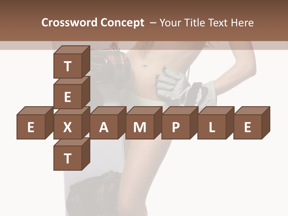 Hat Fashion Happiness PowerPoint Template