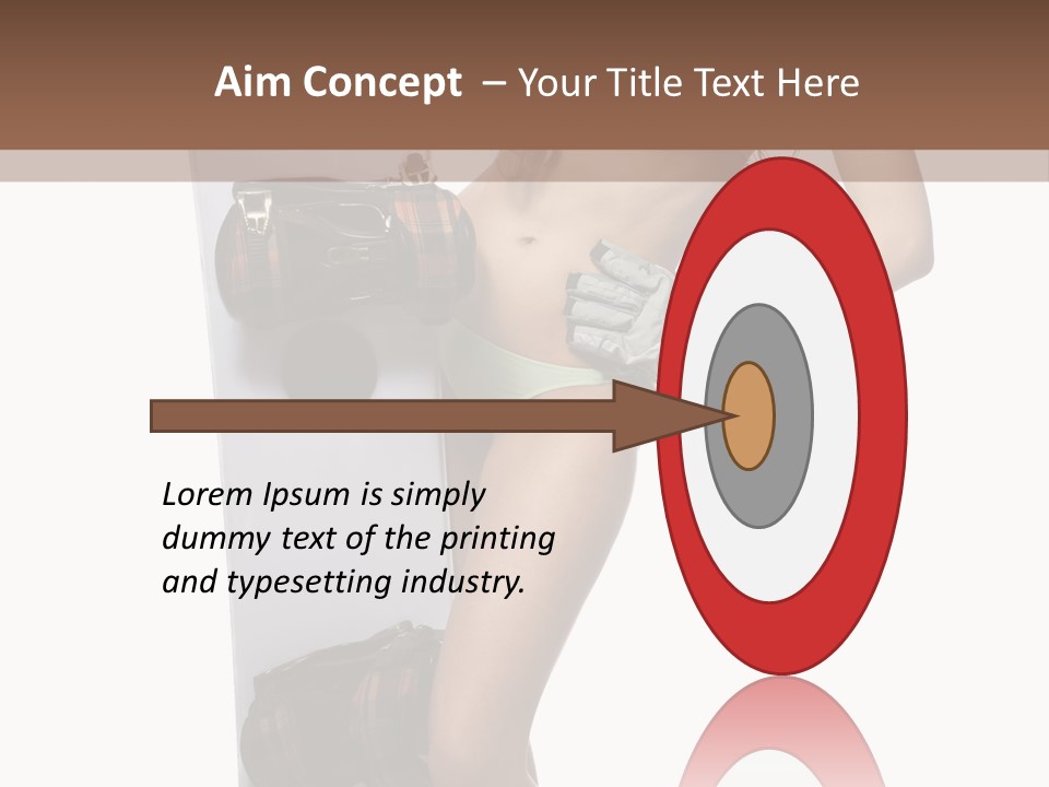 Hat Fashion Happiness PowerPoint Template