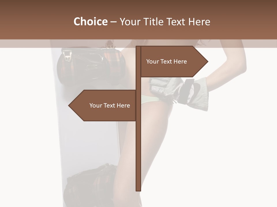 Hat Fashion Happiness PowerPoint Template