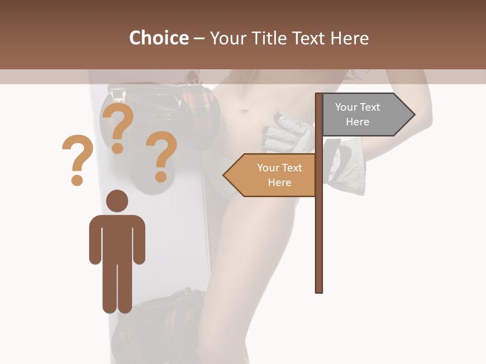 Hat Fashion Happiness PowerPoint Template