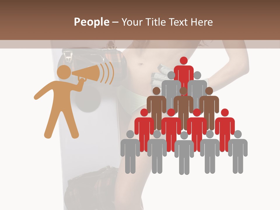 Hat Fashion Happiness PowerPoint Template