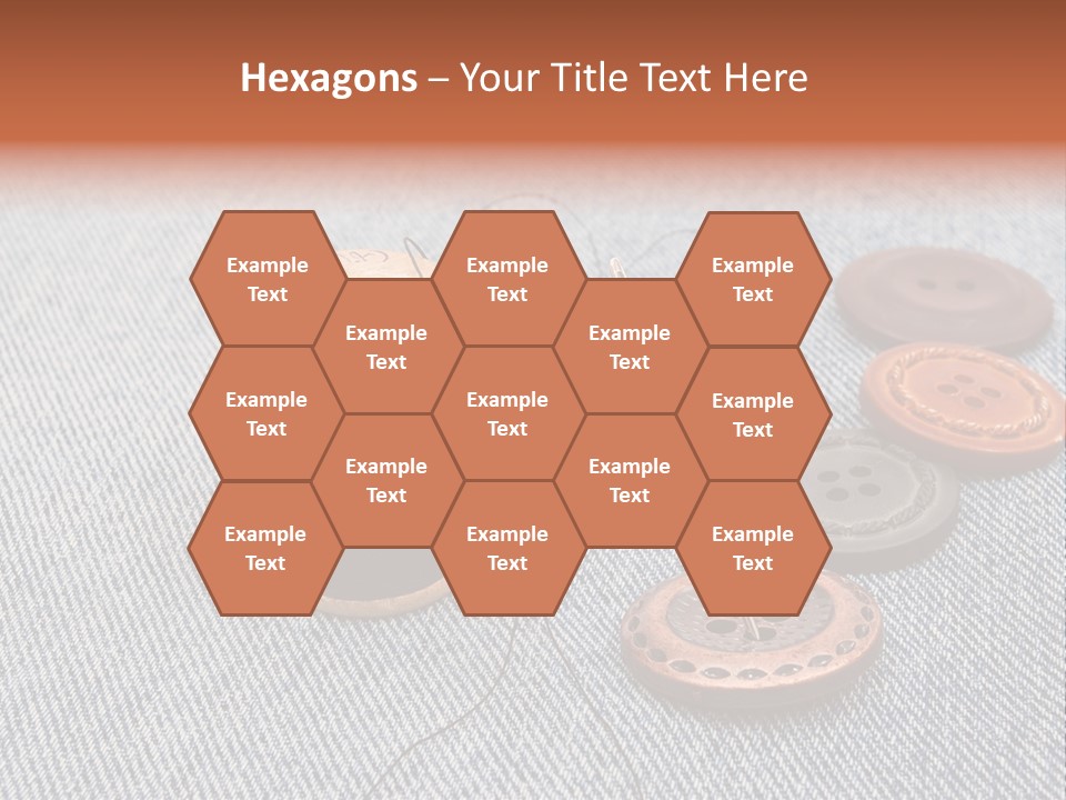 Jeans Contemporary Canvas PowerPoint Template