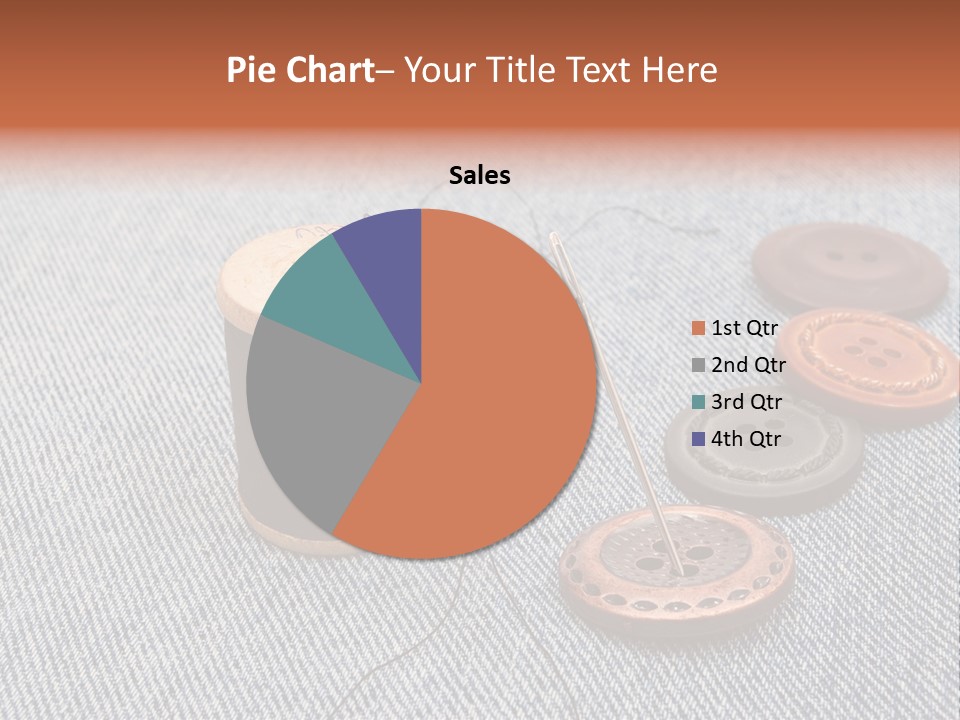 Jeans Contemporary Canvas PowerPoint Template