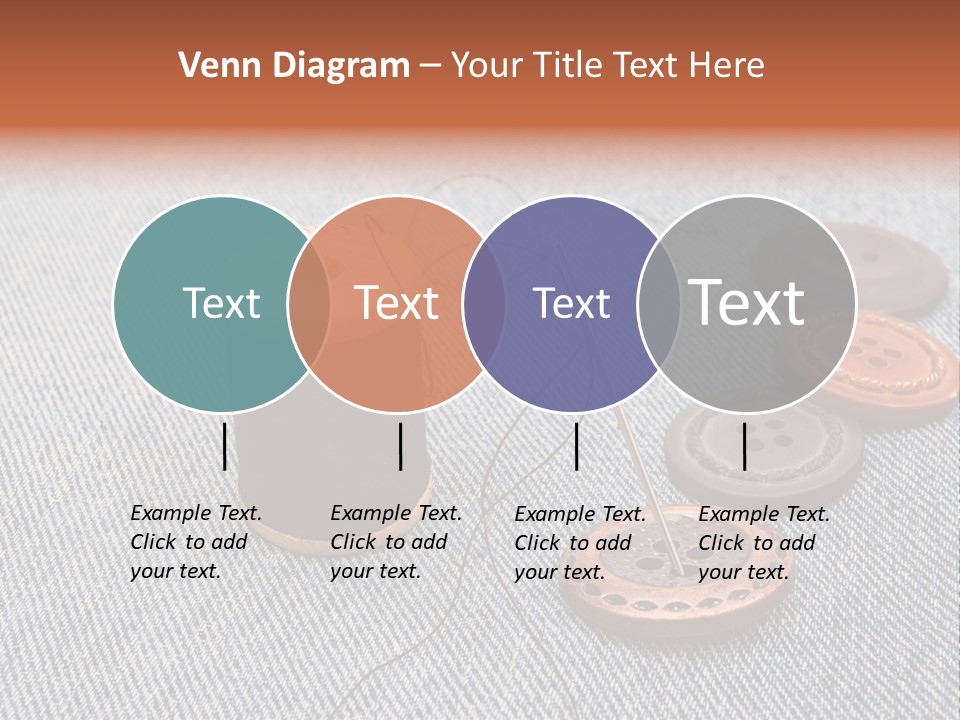 Jeans Contemporary Canvas PowerPoint Template