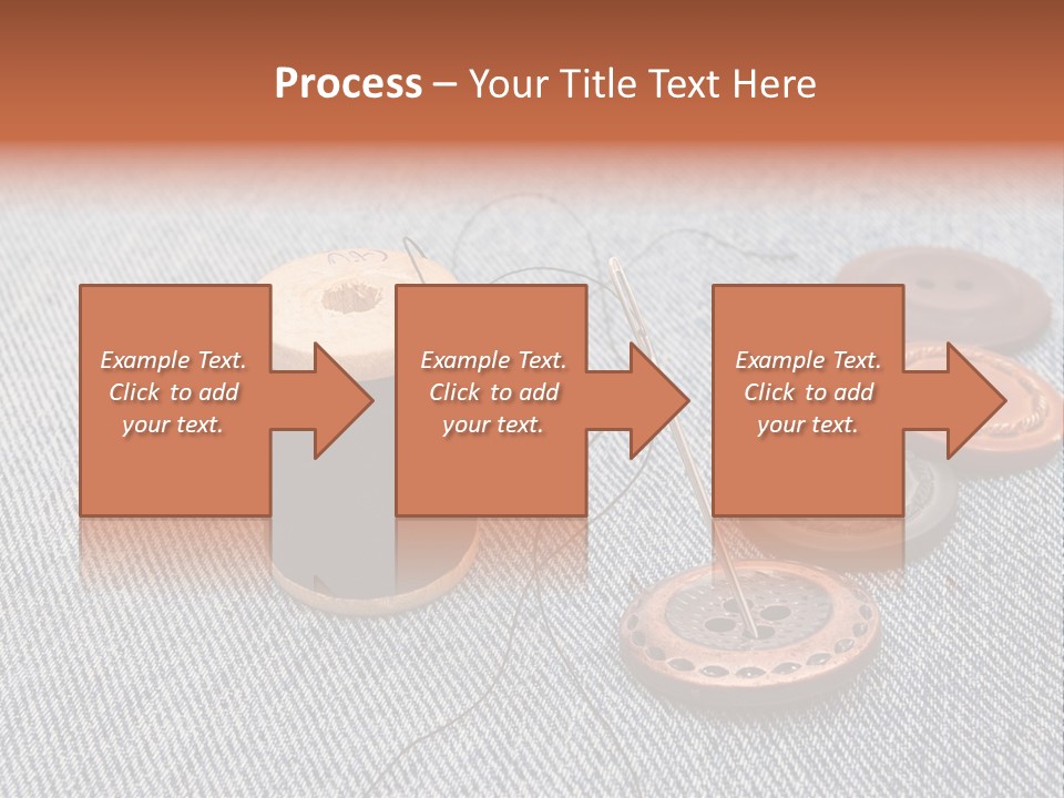 Jeans Contemporary Canvas PowerPoint Template