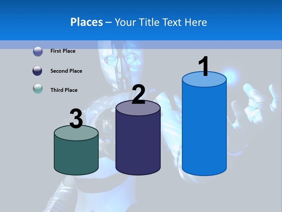 Steel Mechanical Face PowerPoint Template