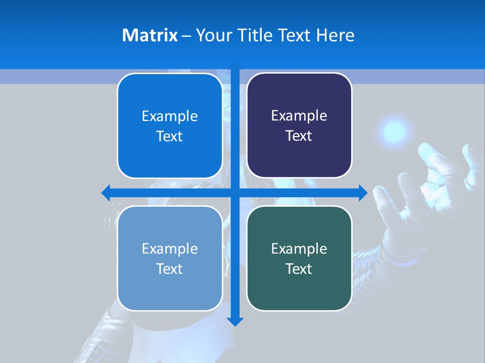 Steel Mechanical Face PowerPoint Template