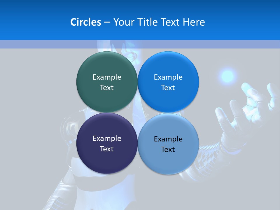 Steel Mechanical Face PowerPoint Template