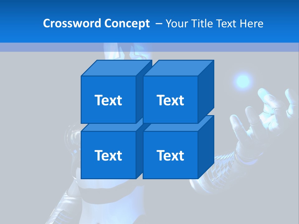 Steel Mechanical Face PowerPoint Template
