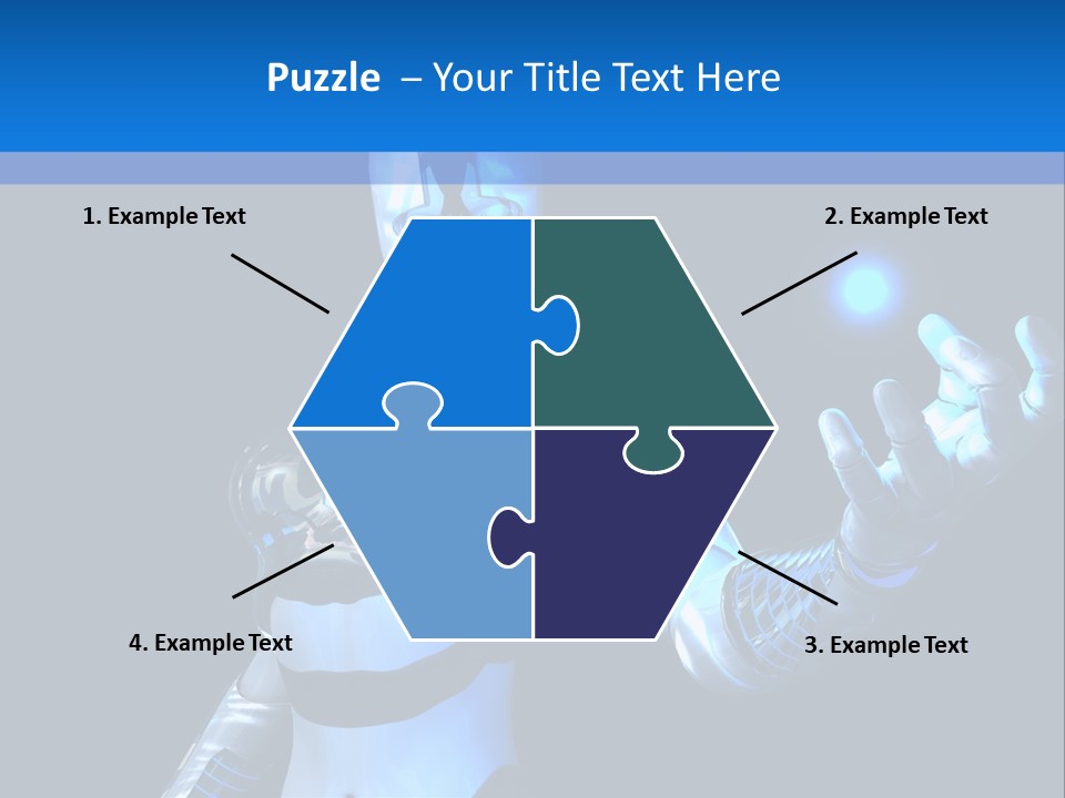 Steel Mechanical Face PowerPoint Template