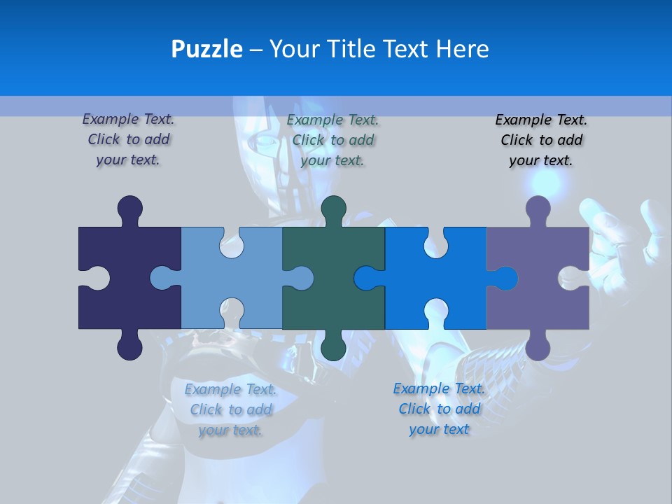 Steel Mechanical Face PowerPoint Template