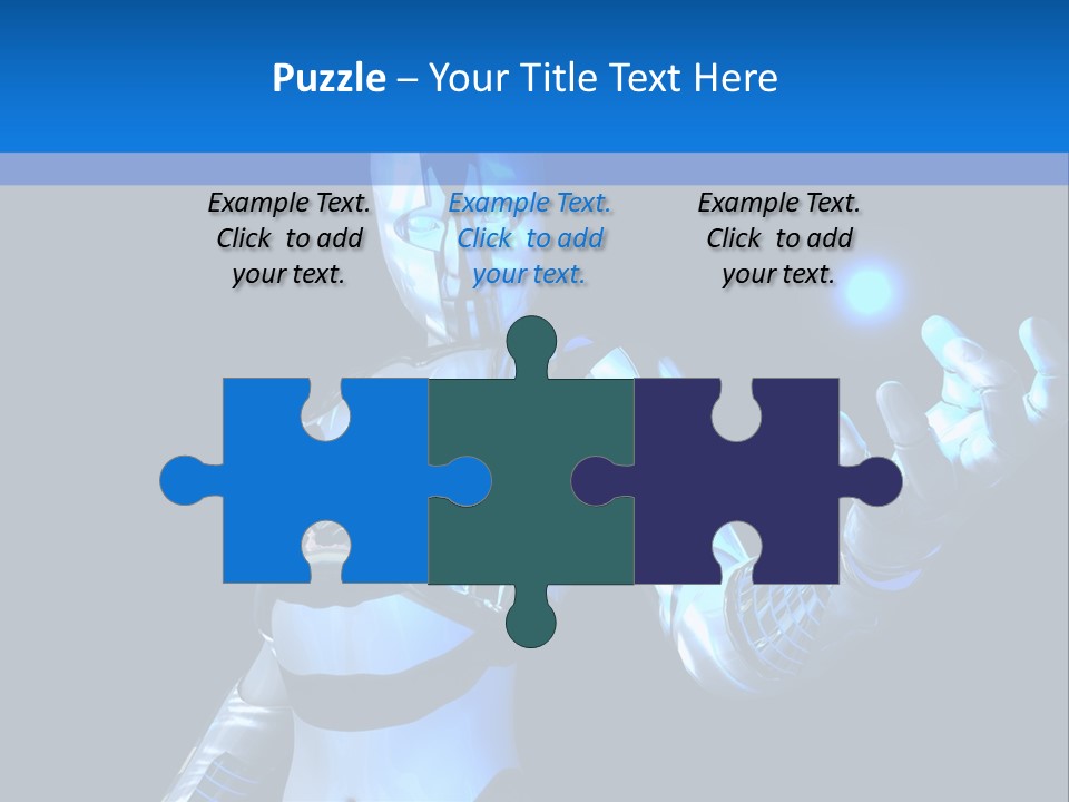 Steel Mechanical Face PowerPoint Template