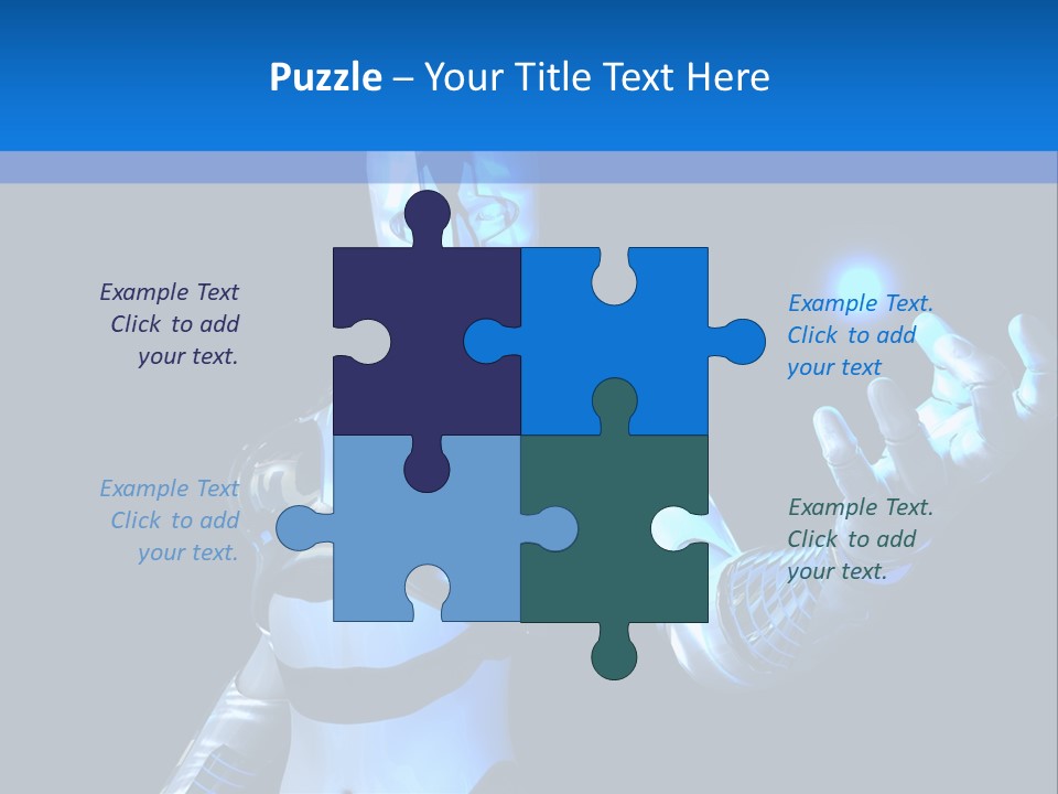 Steel Mechanical Face PowerPoint Template