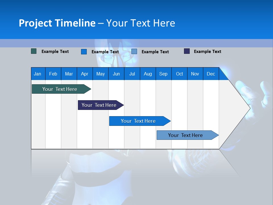 Steel Mechanical Face PowerPoint Template