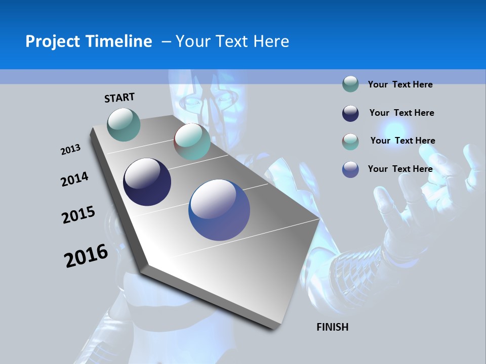 Steel Mechanical Face PowerPoint Template