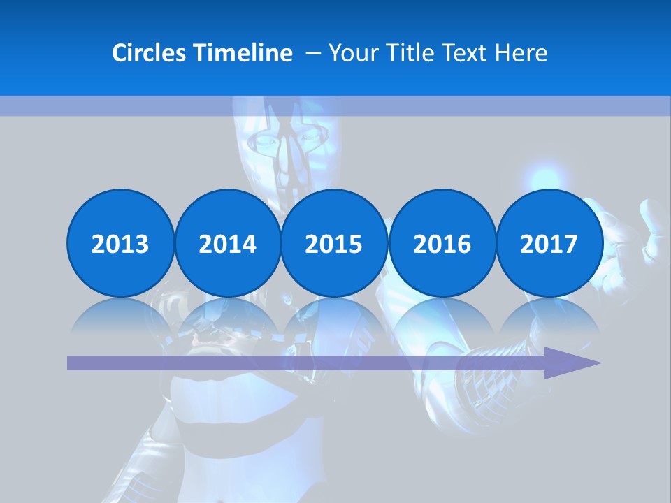 Steel Mechanical Face PowerPoint Template