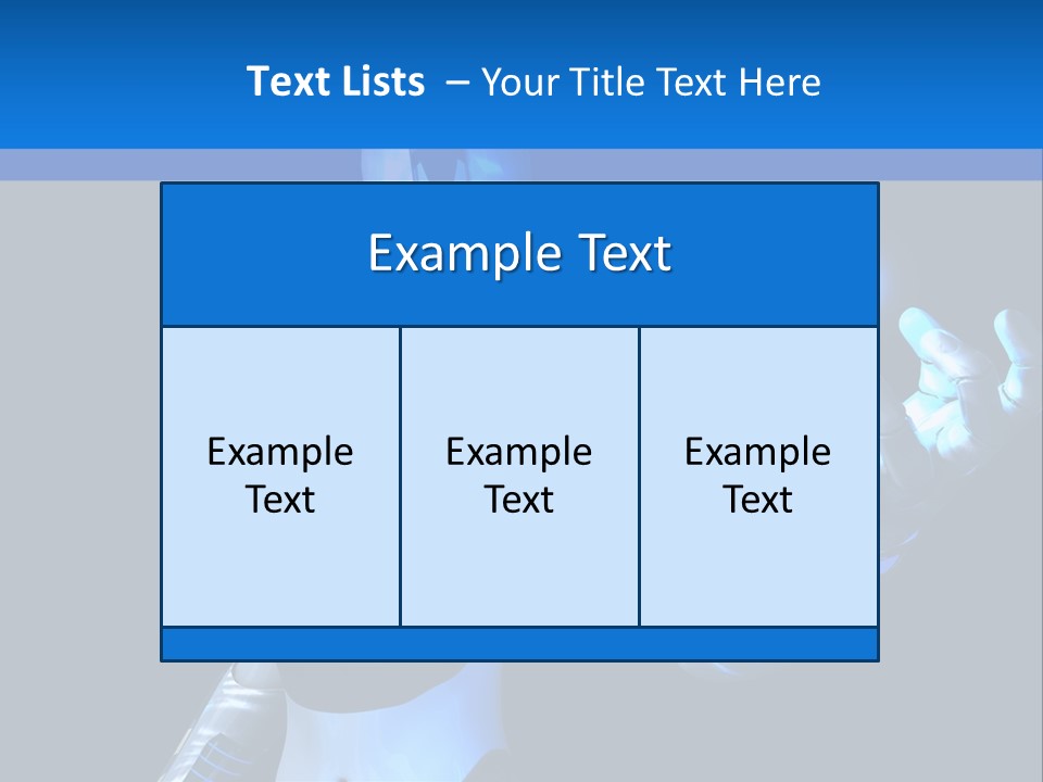 Steel Mechanical Face PowerPoint Template