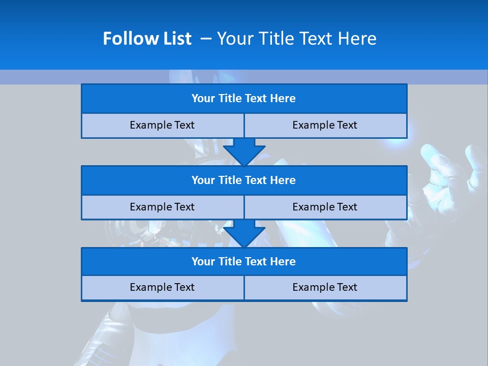 Steel Mechanical Face PowerPoint Template