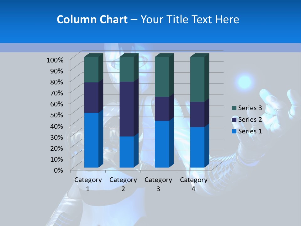 Steel Mechanical Face PowerPoint Template