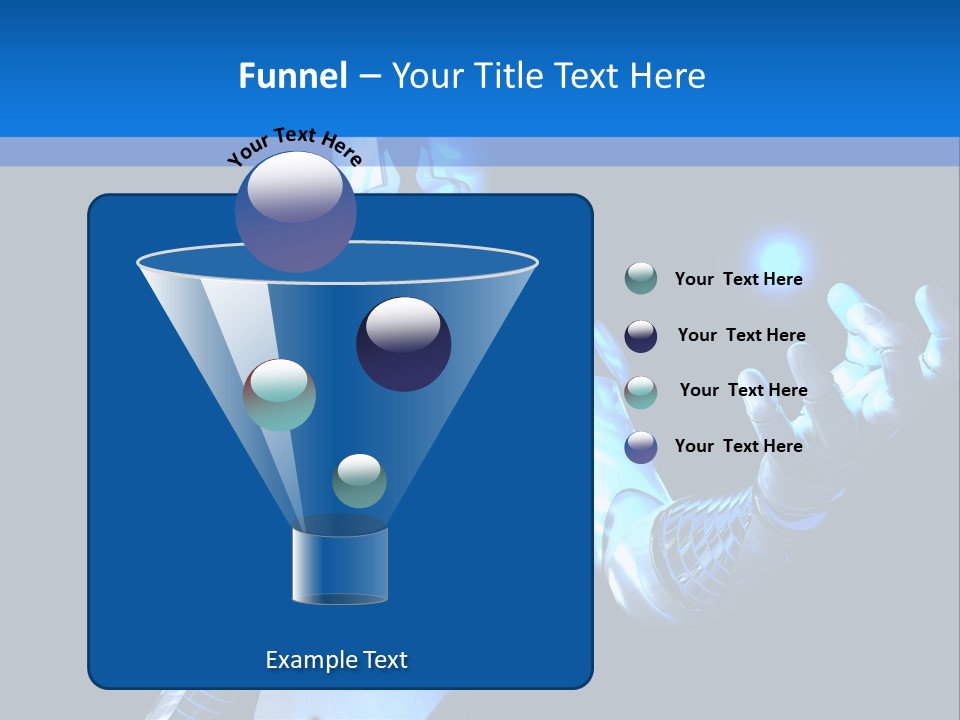 Steel Mechanical Face PowerPoint Template