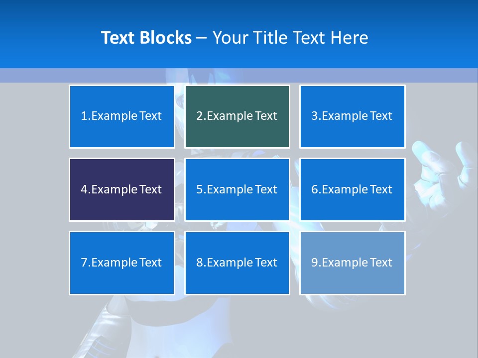 Steel Mechanical Face PowerPoint Template