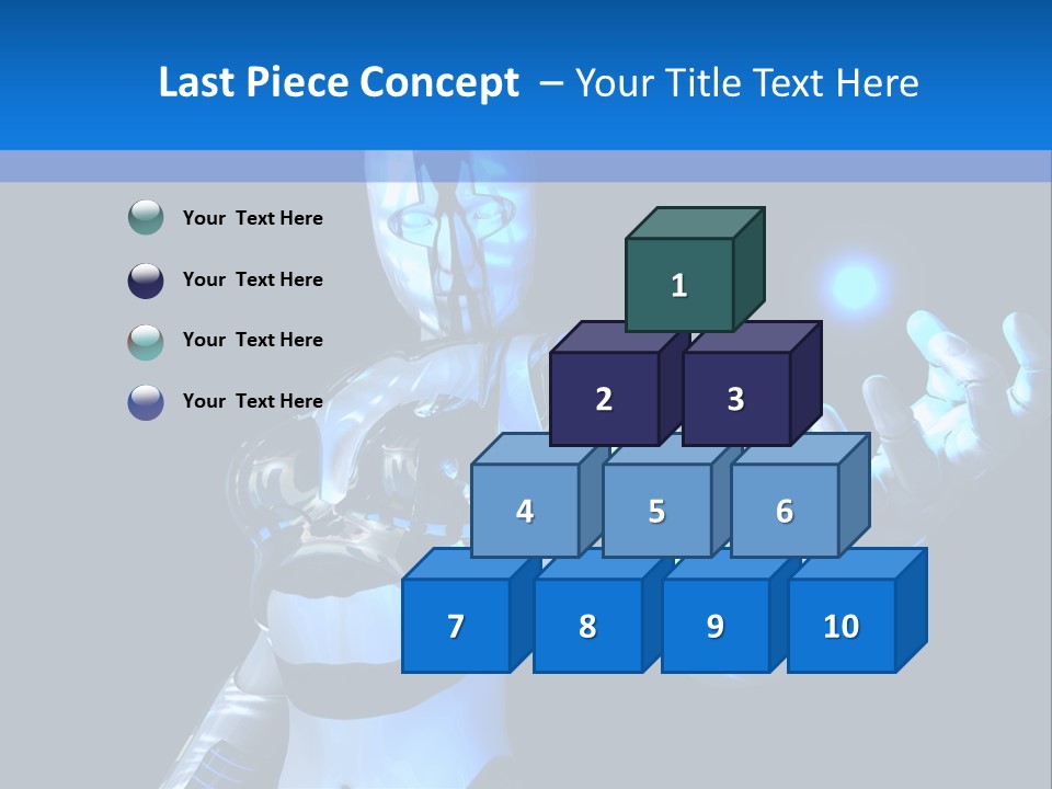 Steel Mechanical Face PowerPoint Template