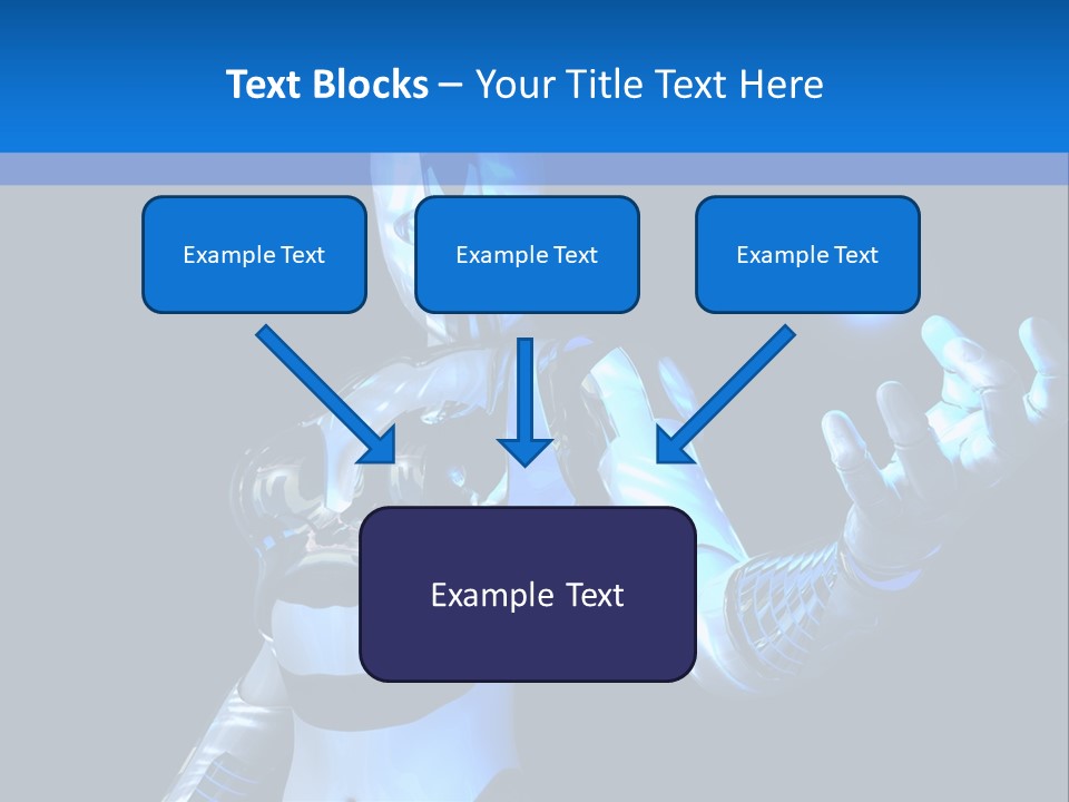 Steel Mechanical Face PowerPoint Template