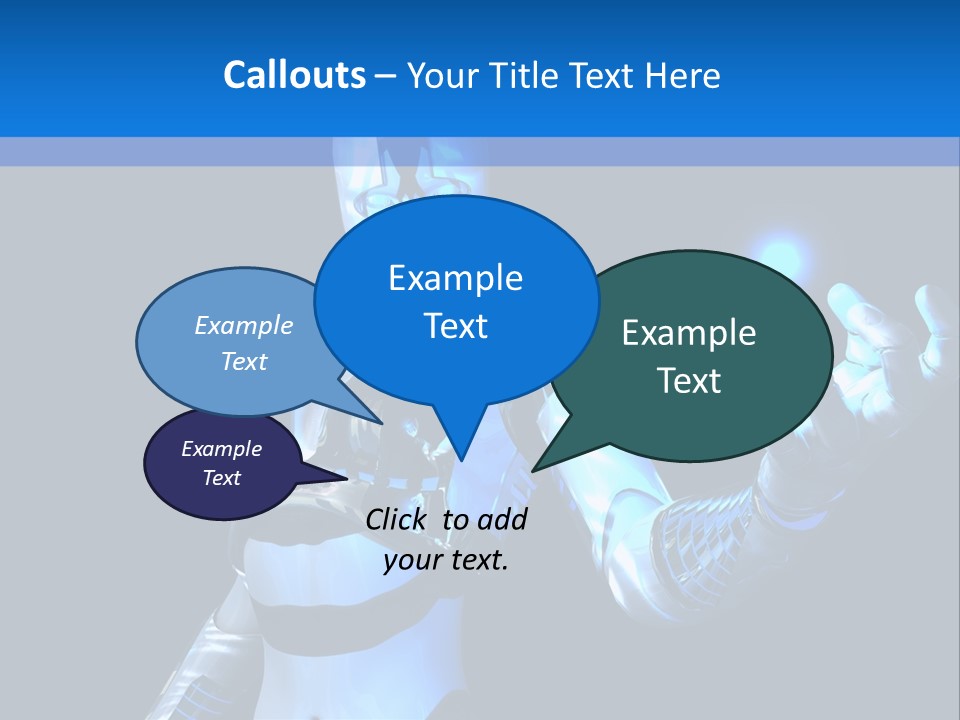 Steel Mechanical Face PowerPoint Template