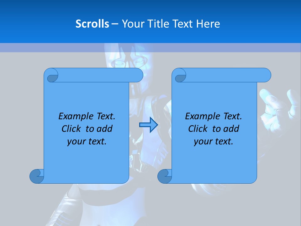 Steel Mechanical Face PowerPoint Template