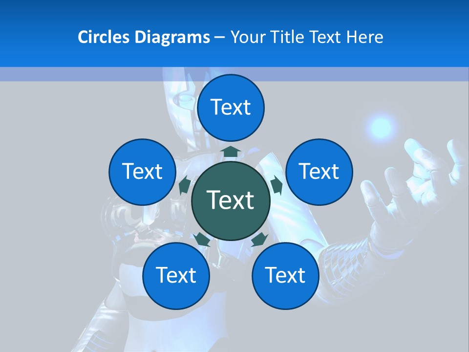 Steel Mechanical Face PowerPoint Template