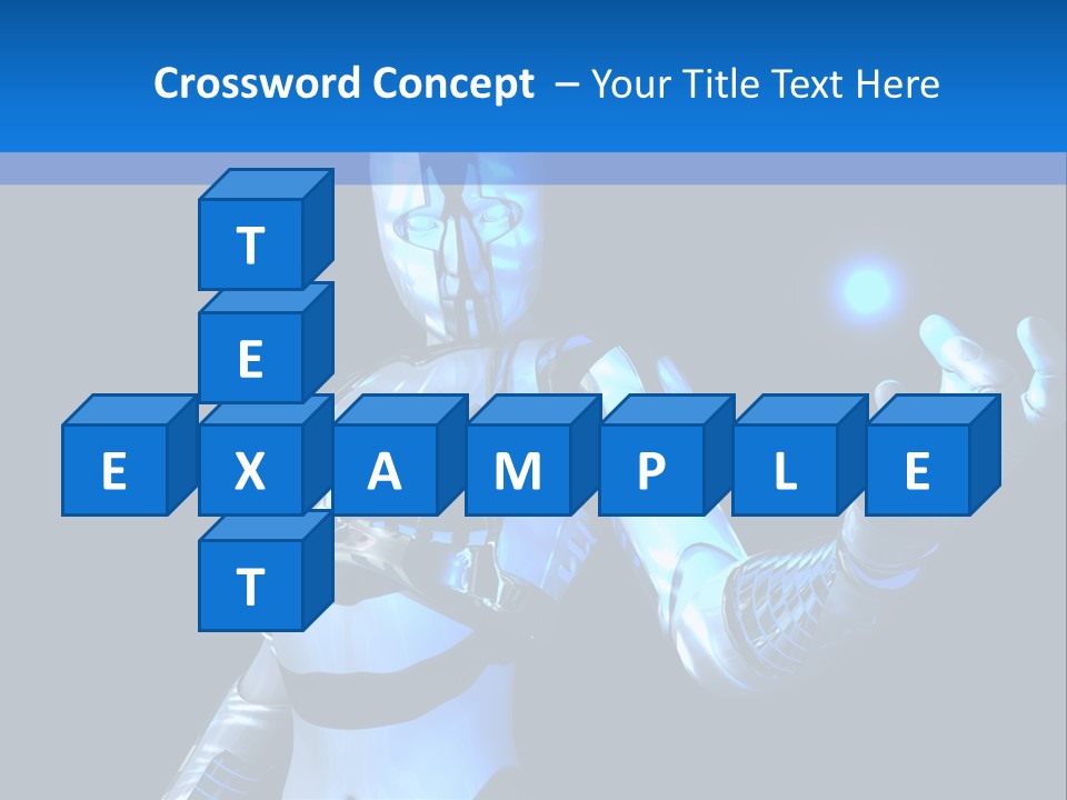 Steel Mechanical Face PowerPoint Template