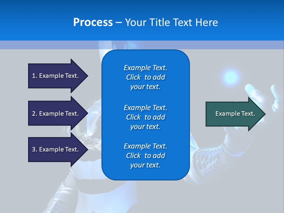 Steel Mechanical Face PowerPoint Template