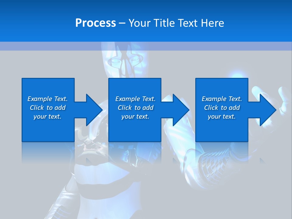 Steel Mechanical Face PowerPoint Template