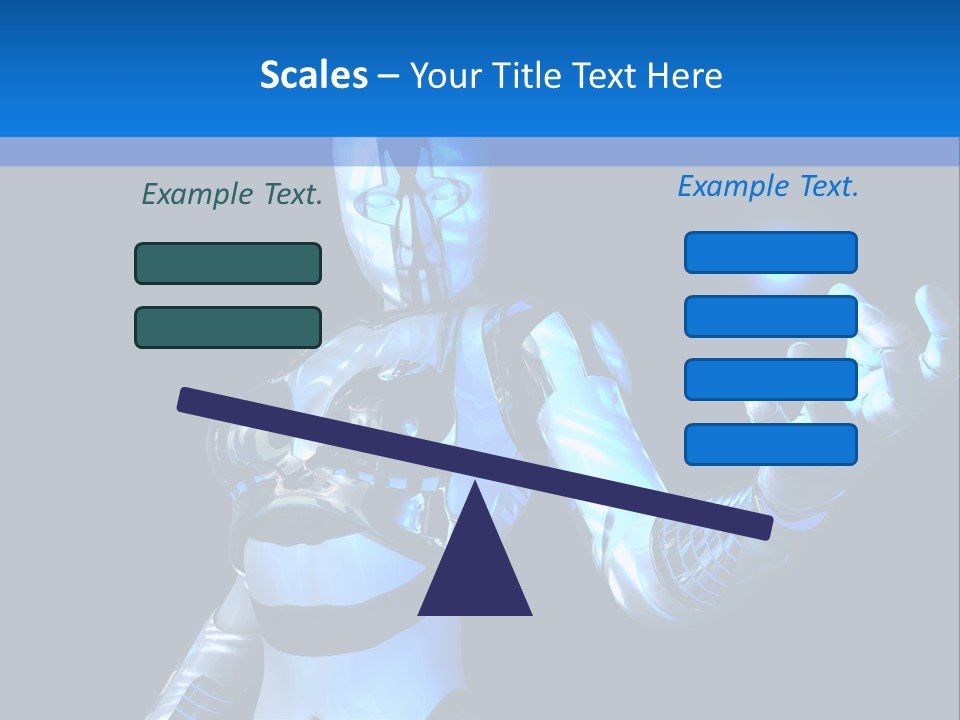 Steel Mechanical Face PowerPoint Template