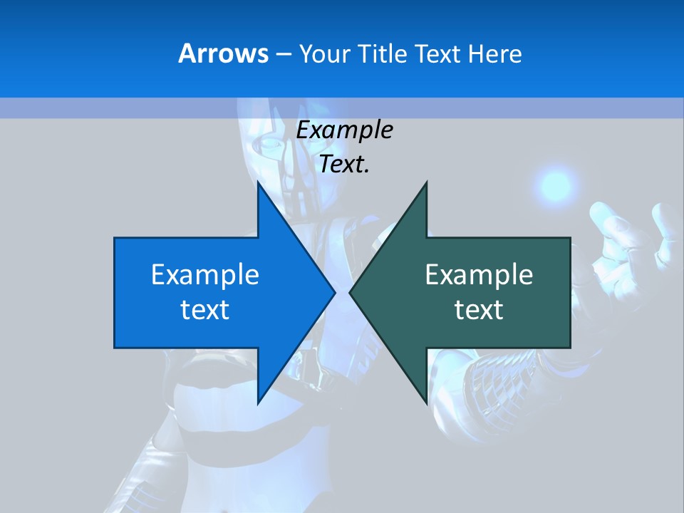 Steel Mechanical Face PowerPoint Template