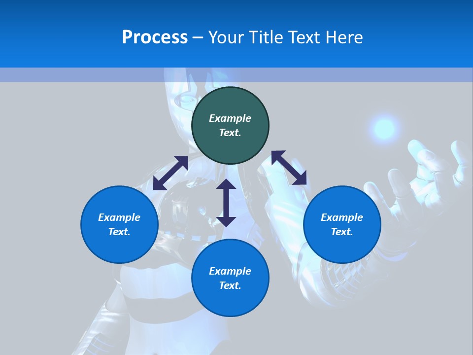 Steel Mechanical Face PowerPoint Template