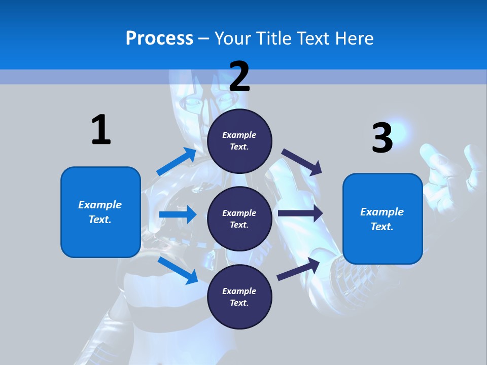 Steel Mechanical Face PowerPoint Template